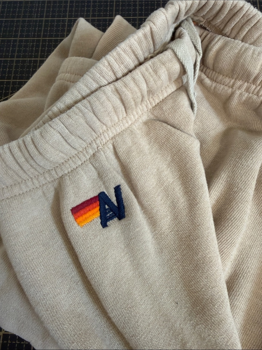 Aviator Nation Neutral Beige  Sweatpants - Picture 4 of 4